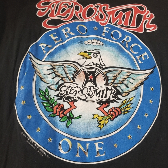 Vintage Aerosmith tour t-shirt Brockum - Picture 2 of 6